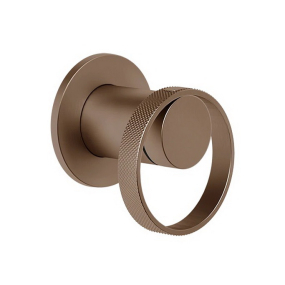 Внешняя часть Gessi Anello 63409.708 смесителя для душа, брашированная медь PVD