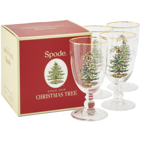 Набор бокалов для воды Christmas Tree 450 мл, 4 шт