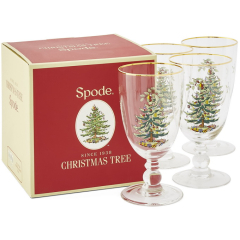 Набор бокалов для воды Christmas Tree 450 мл, 4 шт