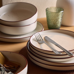 Набор посуды на 6 персон Urban Ardenne Avorio, 18 предметов