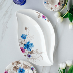 Блюдо сервировочное Mariefleur Gris Serve&Salad 50x30 см