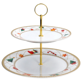 Этажерка Christmas Fairy Tale 25х27 см, 2 уровня