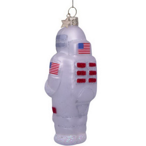 Елочная игрушка "Космонавт" 12 см