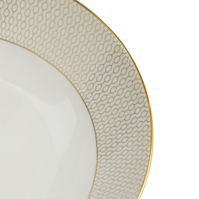 Тарелка для пасты Arris Gio Gold 24 см