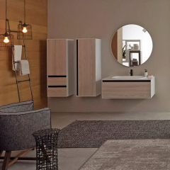 Тумба с раковиной Kolpa-San Pandora OUP 110 NA, 110х54, подвесная, дерево