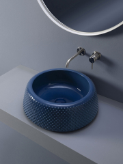 Раковина накладная Flaminia Falala 46х46 FA46ATOP, Topazio