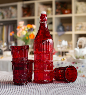 Стакан Solange 265 мл, красный