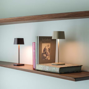 Лампа настольная Zafferano Ofelia Micro 20 см, песочная