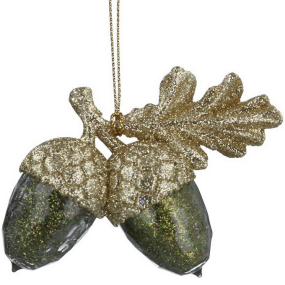 Игрушка на елку "Желуди" 9 см