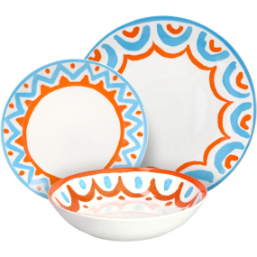 Набор посуды на 6 персон Vietri, 18 предметов