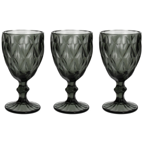 Набор бокалов Glass Rombus 320 мл, 3 шт