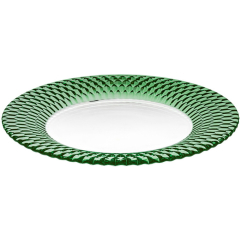 Тарелка сервировочная Boston 32 см, зеленая