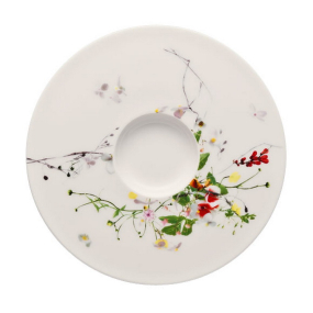 Блюдце для чашки чайной/капучино Brillance Fleurs Sauvages 16 см (плоское)