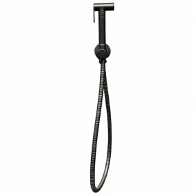 Гигиенический душ iB Rubinetti Shower&Co SH075NP, без смесителя, черный матовый