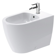 Биде напольное Duravit ME by Starck 37х40, WonderGliss, 22891000001