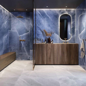 Керамогранит Rondine Himalaya 120х280 Matt, Light Blue, 6 мм