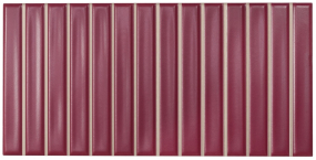 Плитка керамическая Wow Sweet Bars 12,5х25, Berry Matt, 8,5 мм