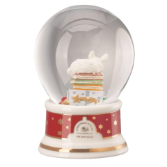 Снежный шар "Щенок" 12 см