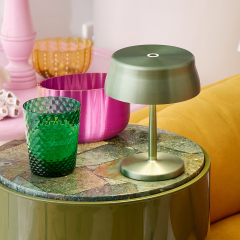 Лампа настольная Zafferano Sister Light Wi-Fi Mini 17 см, зеленая