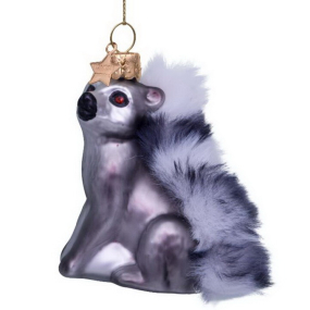 Елочная игрушка "Лемур" 7,5 см