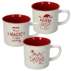 Набор кружек Natale Marshmallow 360 мл, 3 шт