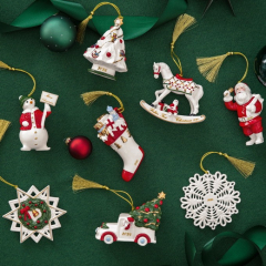 Елочная игрушка "Снежинка" Christmas Classics 10 см