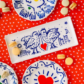 Блюдо сервировочное Archipel Sentimental 36х15 см