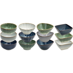 Салатник порционный Relief Shizen 13 см, цвет в ассортименте