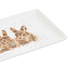 Блюдо "Кролики" 20х11,5 см