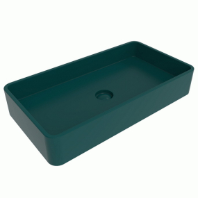 Раковина накладная Flaminia Miniwash 75х40 MWL75PET, Petrolio