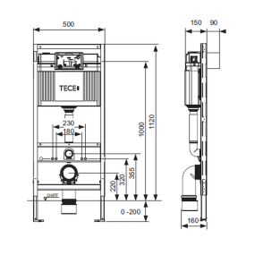 Комплект крепежных элементов TECEprofil 9380300