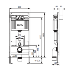 Комплект крепежных элементов TECEprofil 9380300