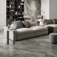 Керамогранит Italon Charme Deluxe 80х160 Naturale, Grigio Orobico, 9 мм