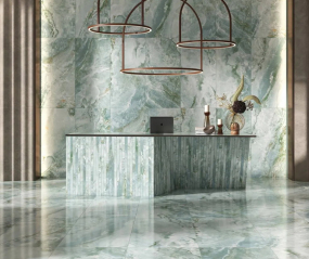 Плитка Керамогранит Bottega Glamour 60х120 Full Polished, Onice Green, 8,5 мм