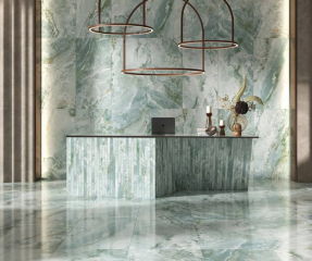 Плитка Керамогранит Bottega Glamour 60х120 Full Polished, Onice Green, 8,5 мм