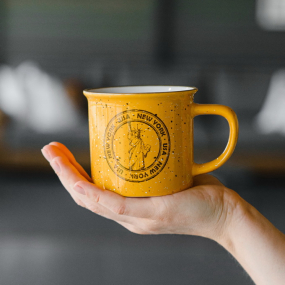 Кружка Travel 360 мл, желтая