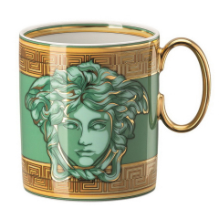 Кружка Versace Medusa Amplified Green Coin 300 мл