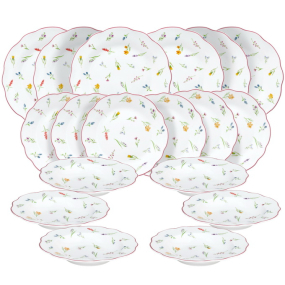 Набор посуды на 6 персон Cappettata Millefiori, 18 предметов