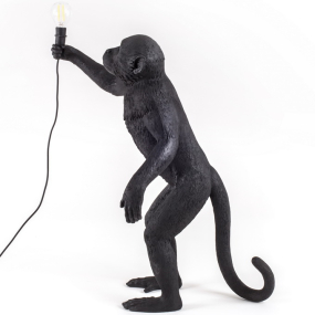 Лампа настольная Monkey Lamp Standing Outdoor 54 см, черная