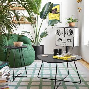 Стол журнальный Connubia Ciop 70х66 CB5225-G, Matt Black