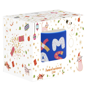 Кружка Xmas 350 мл, синяя