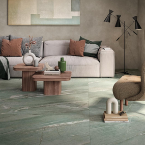 Керамогранит Imola The room 60х120 N, Tiffany Green, 6,5 мм