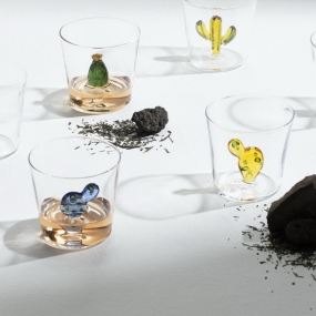 Стакан Desert Plants 350 мл, цвет янтарь