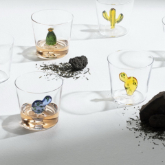 Стакан Desert Plants 300 мл, цвет янтарь