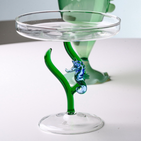 Блюдо на ножке Marine Garden 17 см