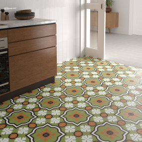 Керамогранит Equipe Rivoli 20х20, Monaco Verde, 8,3 мм