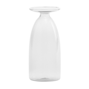 Ваза Un Fiore 13 см, прозрачная