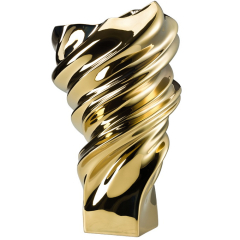 Ваза Squall 32 см, цвет золото