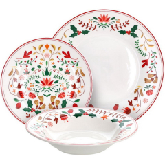 Набор посуды на 6 персон Winter Folk, 18 предметов