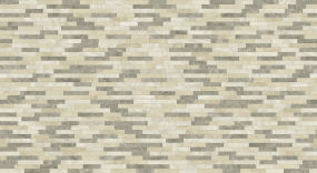 Мозаика керамогранитная Italon Wonderful life 29,6х79,6 Naturale, Brick Multicolor, 8 мм